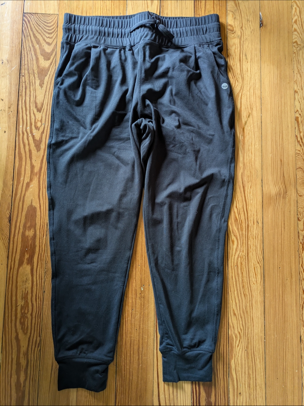 Senita Athletics Black Track Joggers